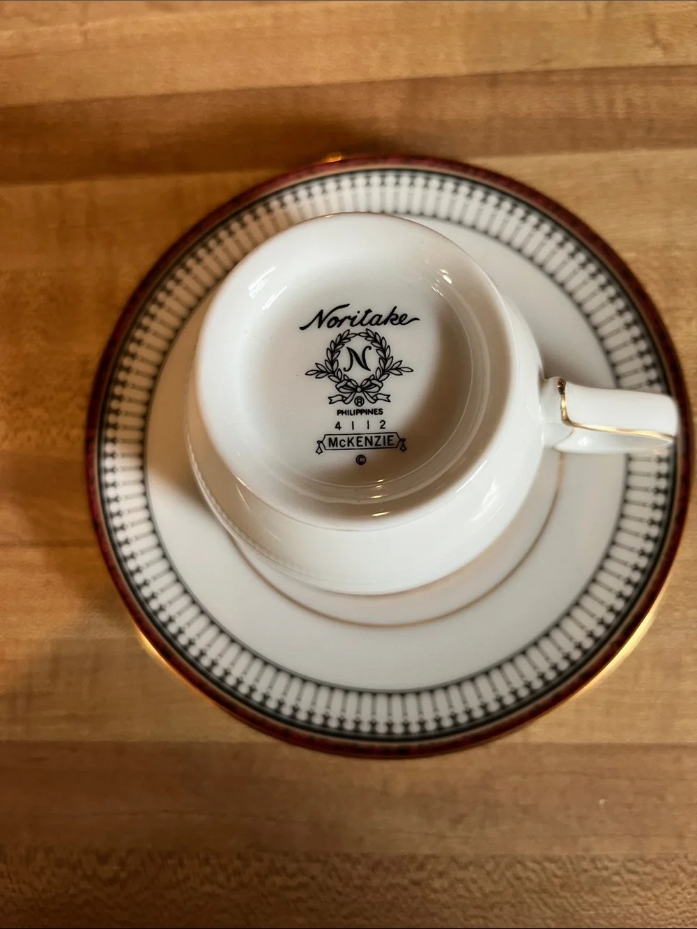 Noritake porcelain tea